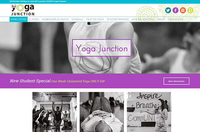 Louisville Yoga Junction Website