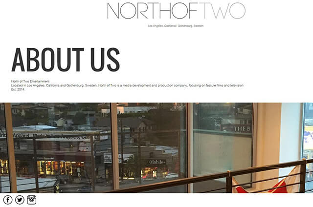 North Of Two Website Design and Development by Carrie Morgan Media