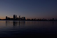 Perth Australia Skyline by Carrie Morgan